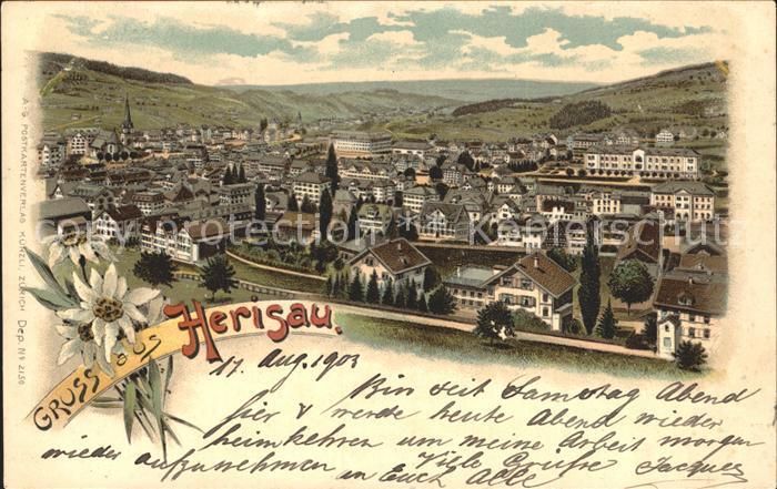 Herisau AR Stadtansicht