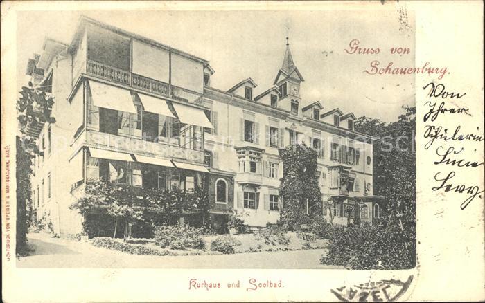 Schauenburg Kurhaus Soolbad