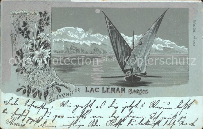 Leman Lac Genfersee Boot