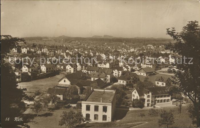 Rueti ZH Stadtansicht