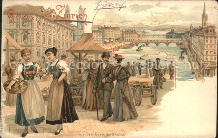Zuerich Gemuese- Bruecke
