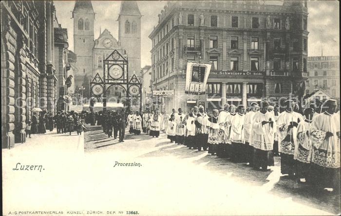 Luzern LU Prozession
