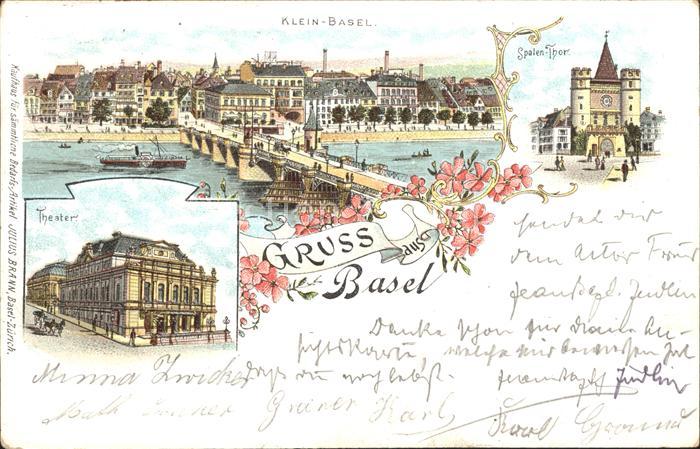 Basel BS Klein Basel Spalen Tor Theater