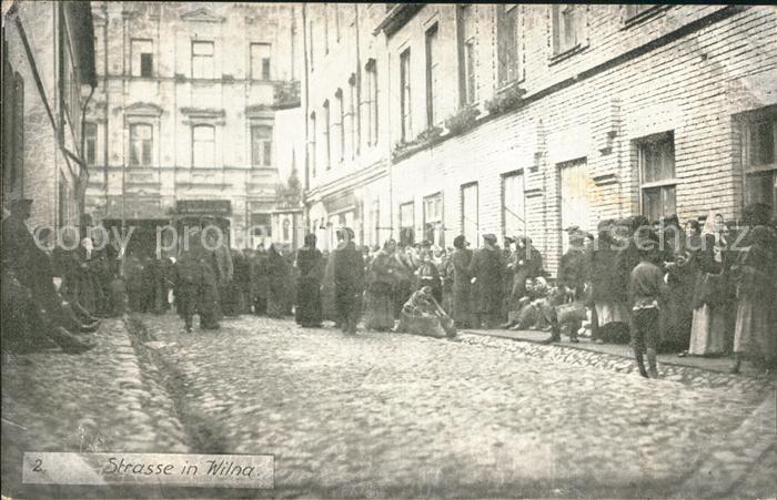 Wilna Wilno Strasse in Wilna