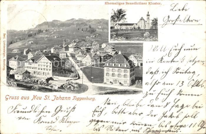 Neu St Johann Ehemaliges Benediktiner Kloster