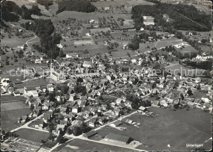 Unteraegeri Fliegeraufnahme
