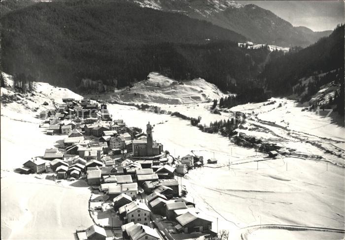 Tinizong Fliegeraufnahme