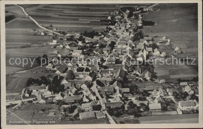 Brunnen Schrobenhausen Bayern Fliegeraufnahme