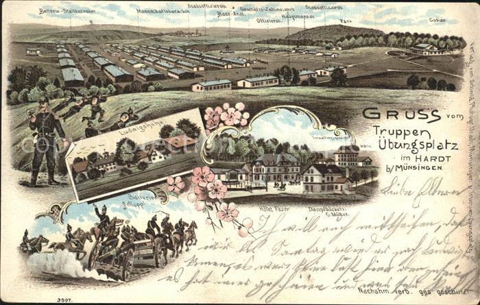 Muensingen Truppenuebungsplatz Hardt