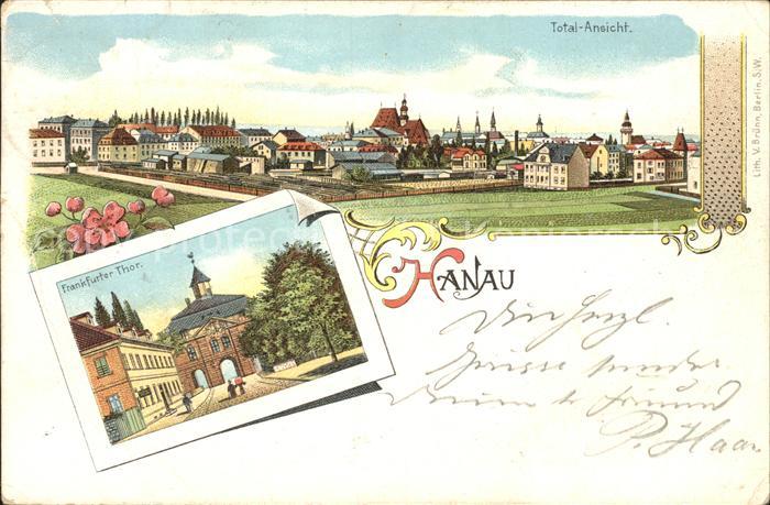 Hanau Main Frankfurter- Tohr Total- Ansicht