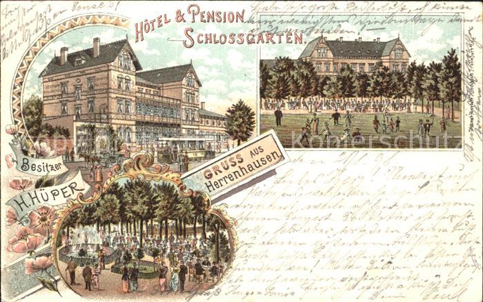 Herrenhausen Hannover Hotel Pension Schlossgarten