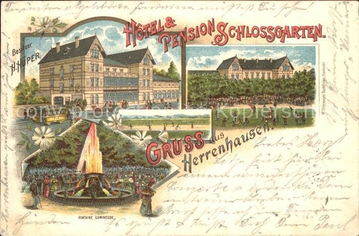 Herrenhausen Hannover Hotel Pension Schlossgarten