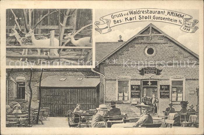 Gonsenheim Waldrestaurant Krimm