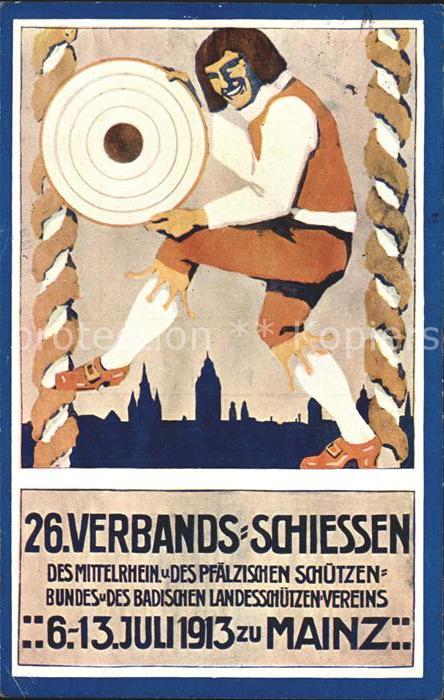 Mainz Rhein 26. Verbands- Schiessen