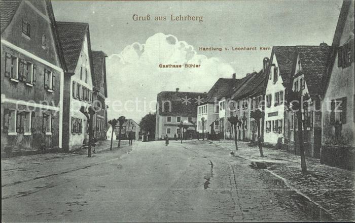 Lehrberg Handlung Kern Gasthaus Buehler