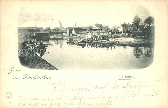 Frankenthal Pfalz Der Kanal