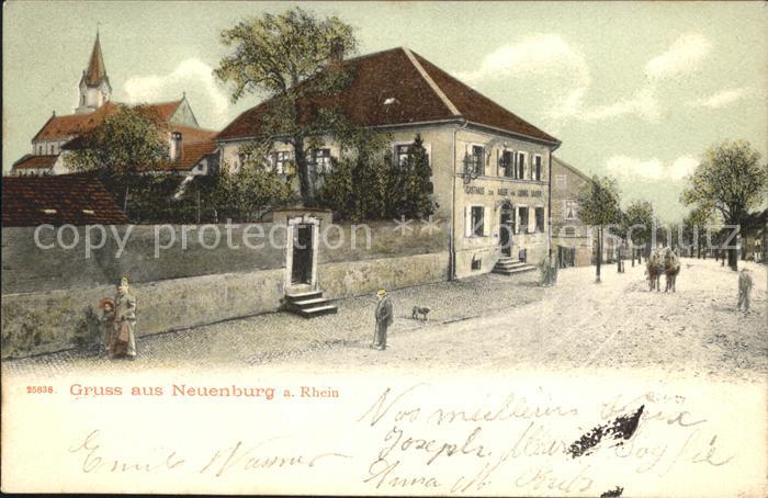 Neuenburg Rhein Gasthaus zum Adler