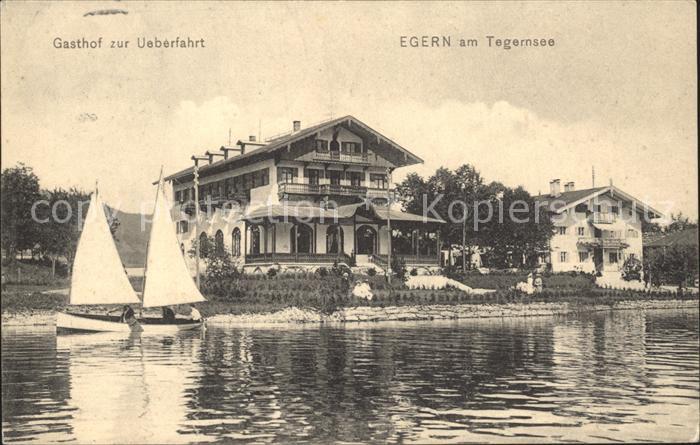 Egern Tegernsee Gasthof zur ueberfahrt