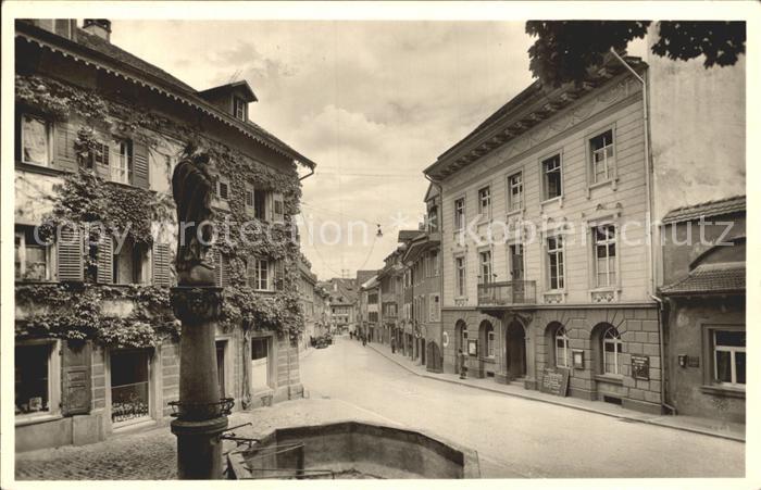 Tiengen Breisgau Hauptstrasse Josefsbrunnen