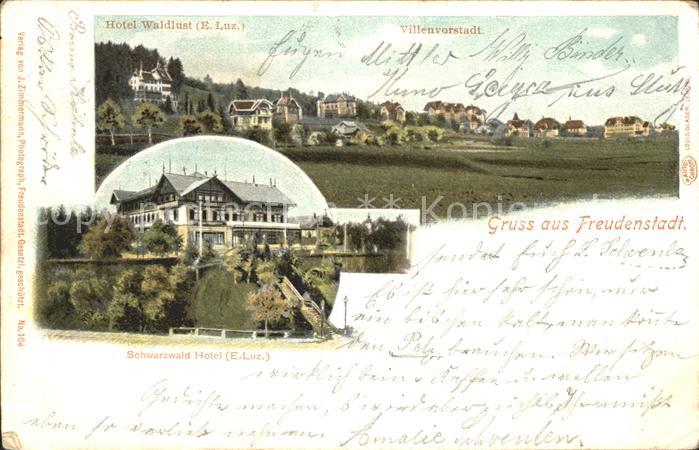 Freudenstadt Villenvorstadt Schwarzwald Hotel