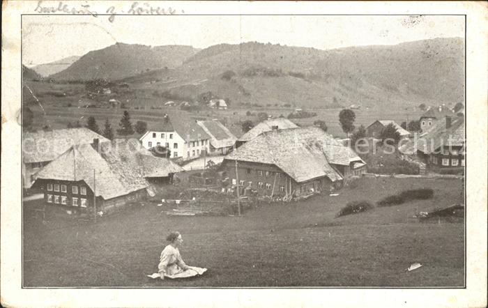 Bernau Schwarzwald Dorfansicht