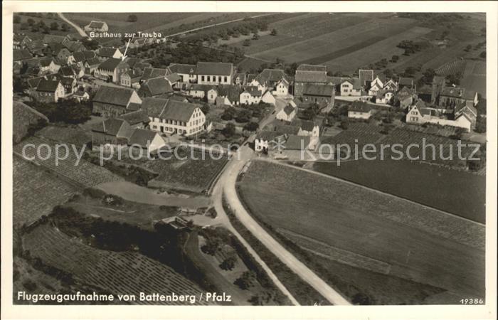 Battenberg Pfalz Fliegeraufnahme