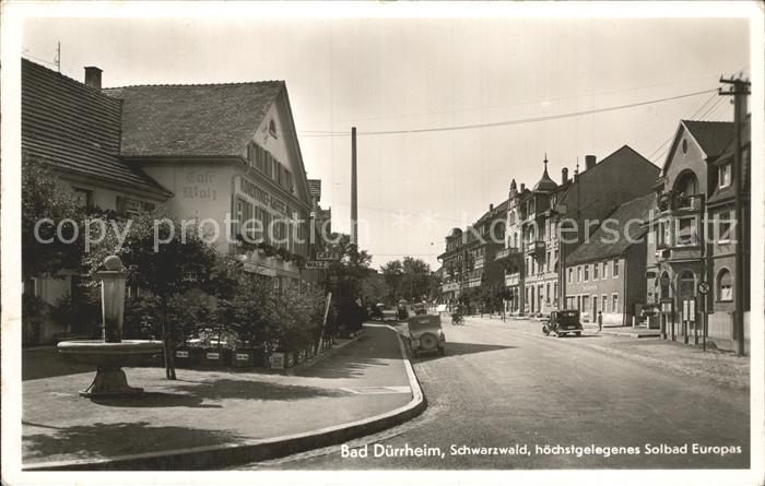 Bad Duerrheim Cafe Walz