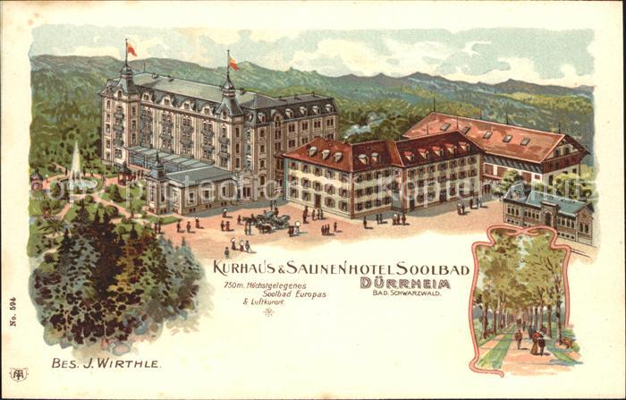 Bad Duerrheim Kurhaus Salinenhotel Soolbad