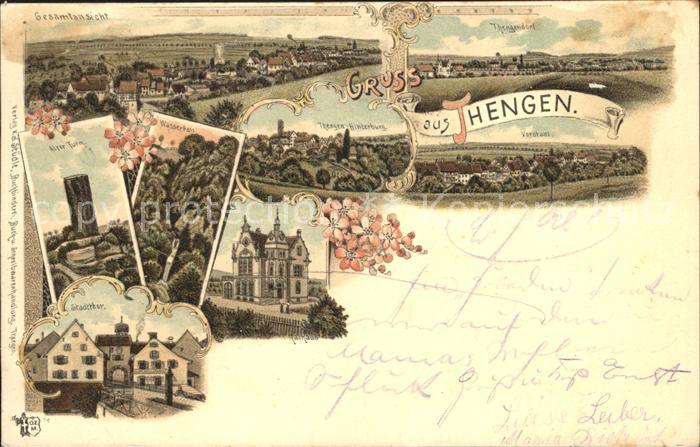 Tengen Stadttor Rathaus Alter Turm