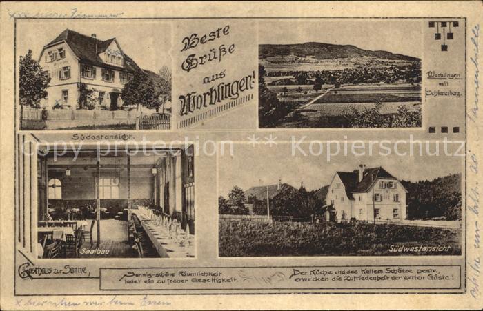 Worblingen Gasthaus zur Sonne