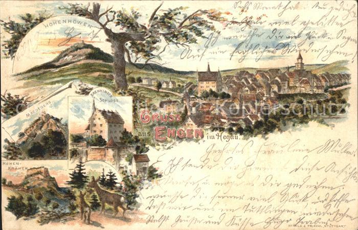 Engen Hegau Schloss Hohenhoewen Magdeberg