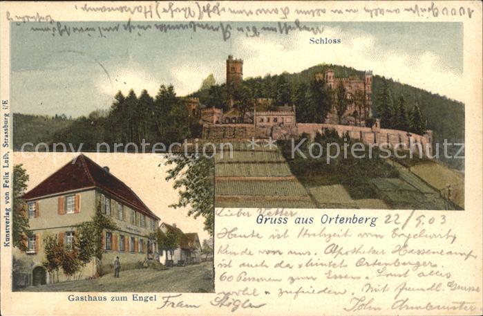 Ortenberg Baden Schloss Gasthaus zum Engel