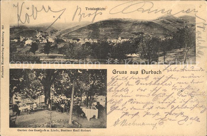 Durbach Garten Gasthof zur Linde