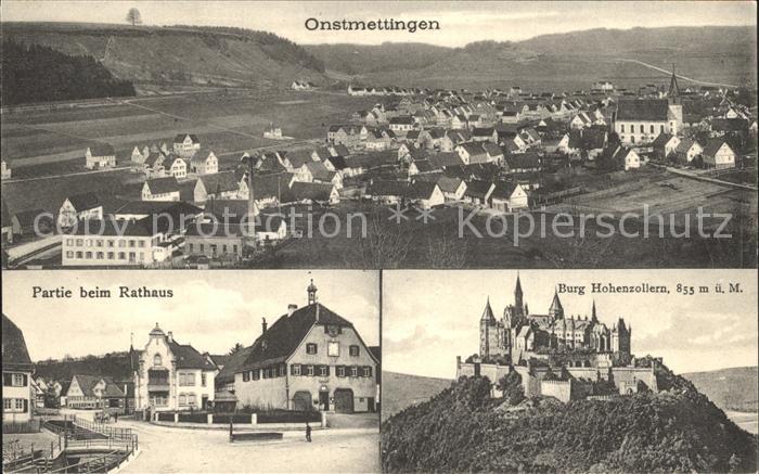 Onstmettingen Burg Hohenzollern Rathaus