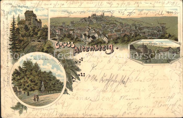 Altensteig Schwarzwald Unter den Eichen Marktplatz