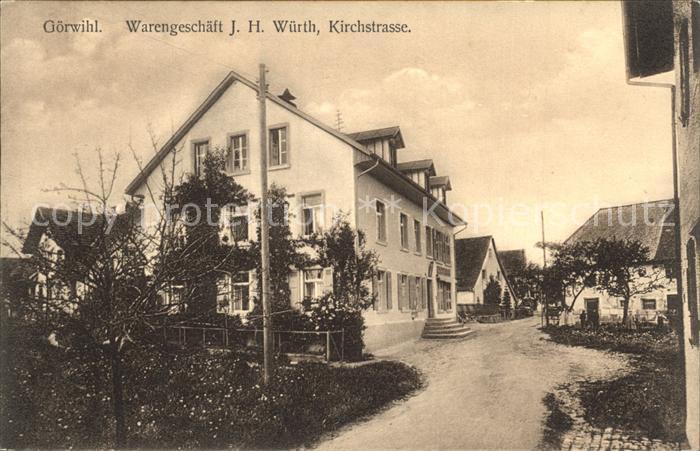 Goerwihl Warengeschaeft Wuerth Kirchstrasse
