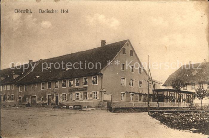 Goerwihl Badischer Hof