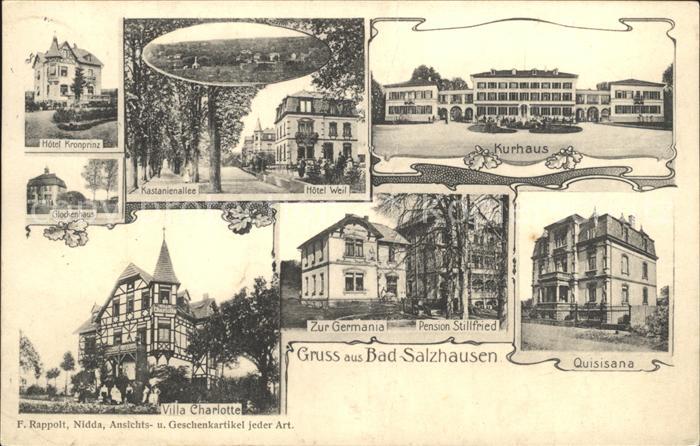 Bad Salzhausen Quisisana Kurhaus Villa Charlotte
