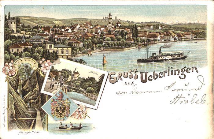 ueberlingen Bodensee Hafen Hoedinger Tobel