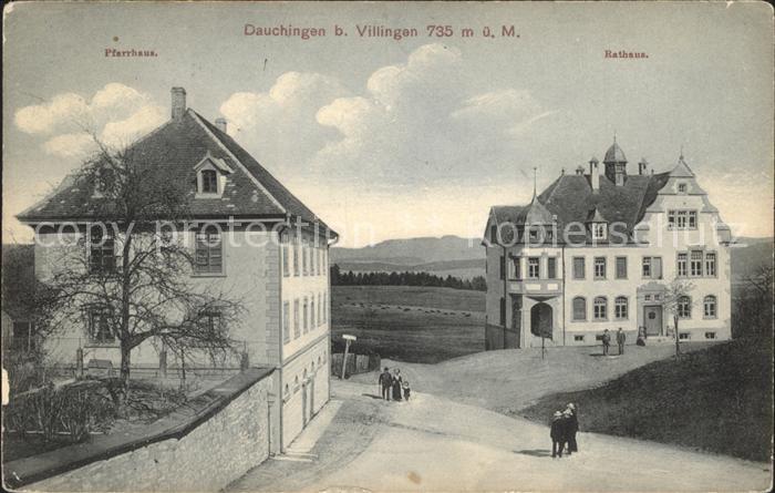 Dauchingen Pfarrhaus Rathaus