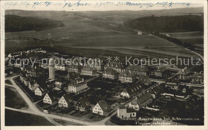 Schwenningen Baden Fliegeraufnahme