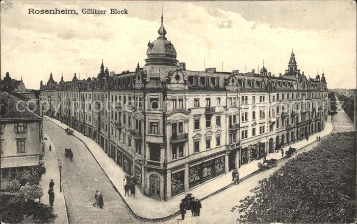 Rosenheim Bayern Gillitzer Block