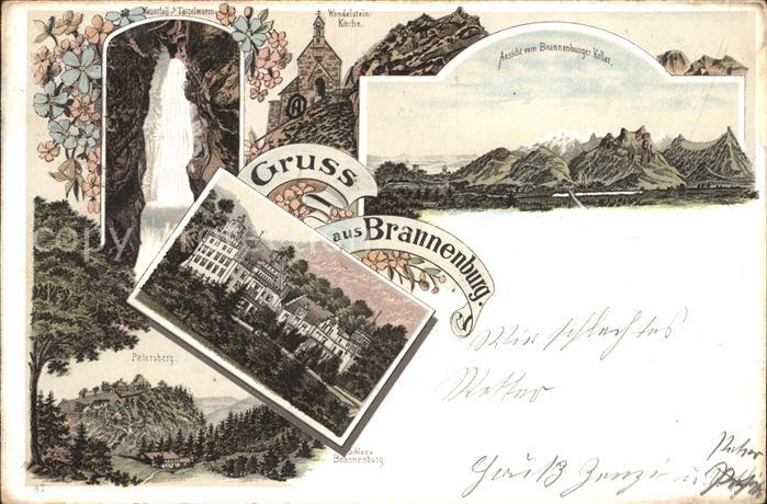 Brannenburg Wendelstein- Kirche Wasserfall Tatzelwurm