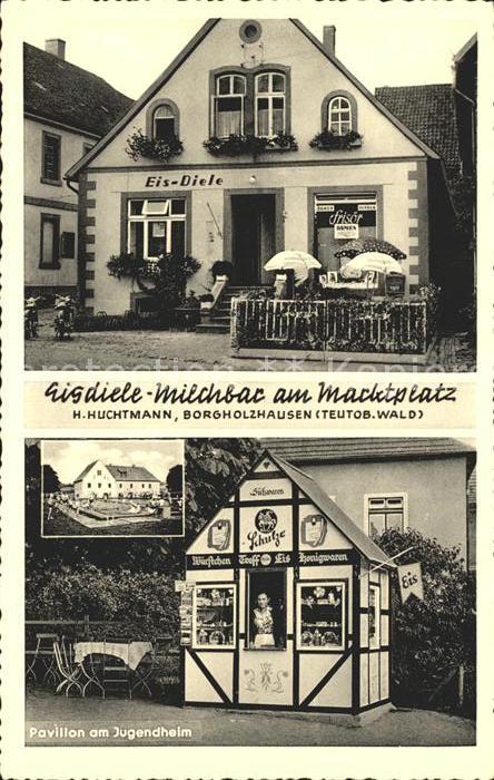 Borgholzhausen Eisdiele- Milchbar Marktplatz