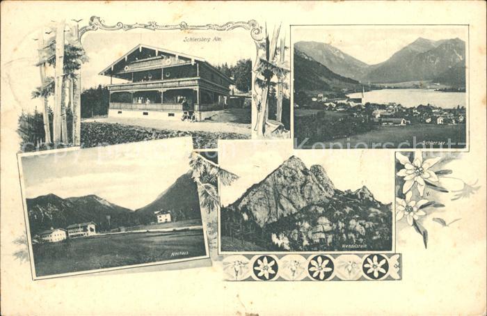 Schliersee Schliersberg- Alm Neuhaus Wendelstein