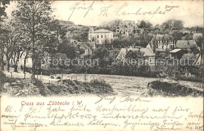 Luebbecke Westfalen Bergertor