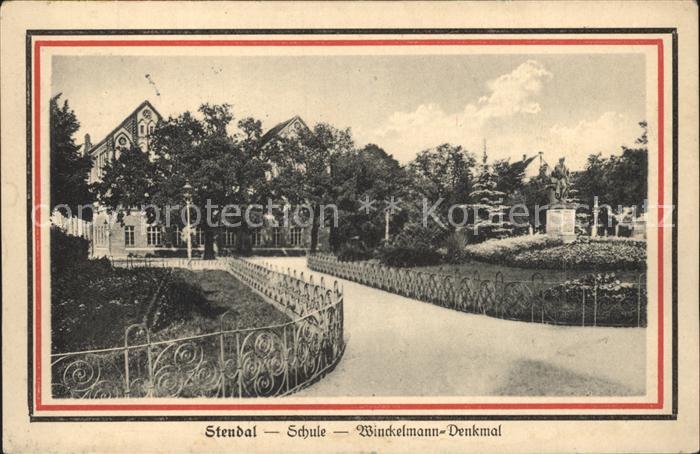 Stendal Schule Winckelmann- Denkmal