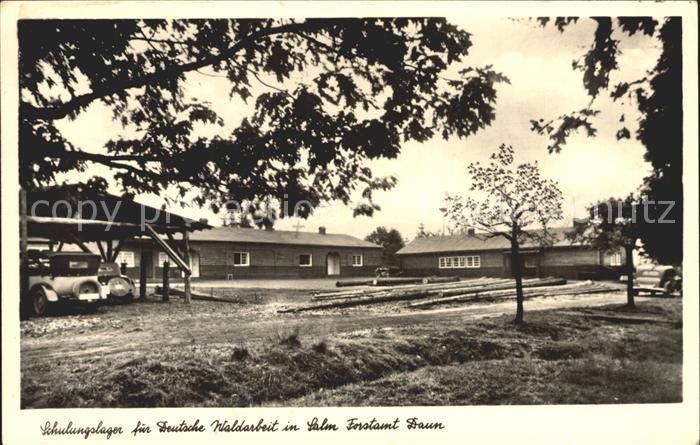 Daun Eifel Schulungslager Deutsche Waldarbeit