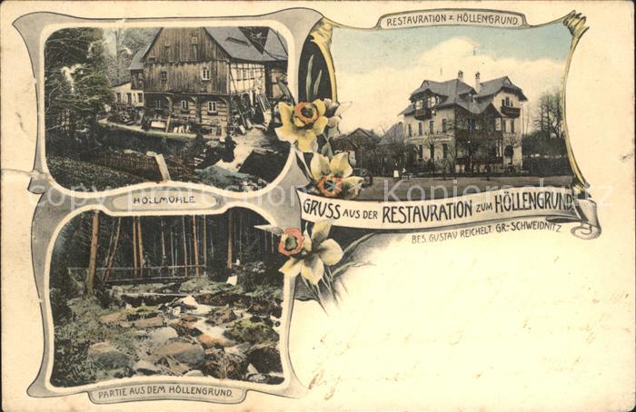 Grossschweidnitz Hoellengrund Restauration zum Hoellengrund