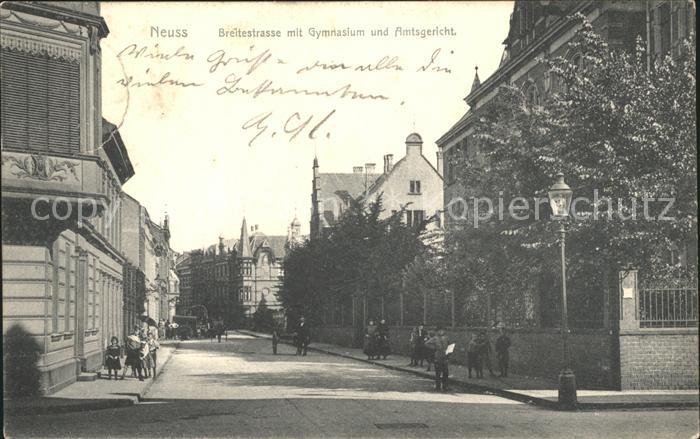 Neuss Breitestrasse Gymnasium Amtsgericht